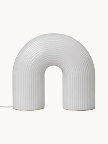 Candeeiro de mesa LED regulável com estrutura canelada Vuelta, vários tamanhos