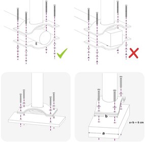 Toldo lateral retrátil para pátio 100x300 cm creme