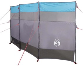 Corta-vento de campismo 366x152x152 cm impermeável azul