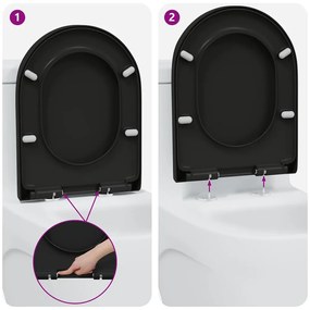 Assento de Vaso com Liberação Rápida e Fechamento Suave Duroplast Pret