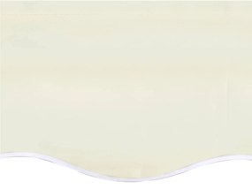 Tecido de substituição para toldo 5x3,5 m cor creme