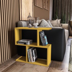 Mesa de Cabeceira Life – Amarela – 60x60x20 cm