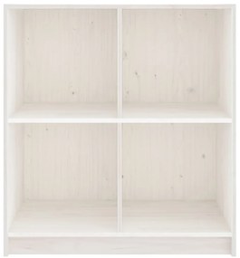 Aparador pinho maciço 70x33x76 cm branco