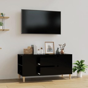 Móvel para TV 102x44,5x50 cm derivados de madeira preto