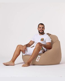 Puff de Jardim Premium XXL – Vison – 130x115x39 cm | Tribo Home