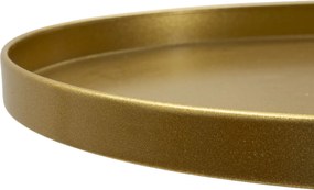 Mesa Doha - Metal Dourado - 51X100 Cm