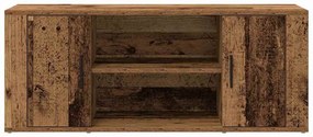Armário para TV vidaXL Madeira Velha 100x35x40 cm Madeira Engenharia