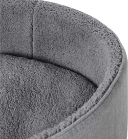 Cama para cães lavável 73 x 60 x 27 cm cinzento