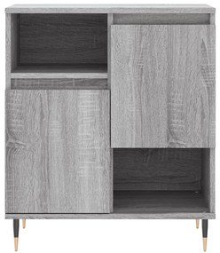 Aparador 60x35x70 cm derivados de madeira cinzento sonoma