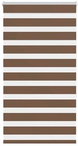 vidaXL Cortina de zebra 70x150 cm largura do tecido 65,9 cm poliéster