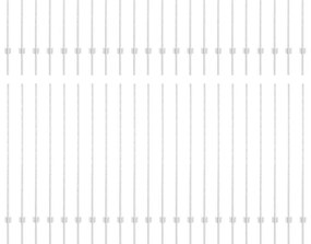 Postes de Cerca Prateados 44 pcs Prateado 100cm x 1.5m