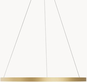 Candeeiro suspenso LED grande e regulável Rim