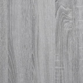 Mesa de centro 60x60x31,5 cm derivados de madeira cinza sonoma