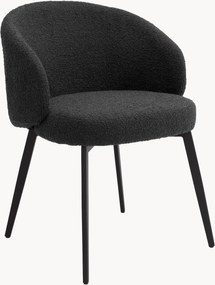 Cadeiras em bouclé Lloyd, conjunto de 2