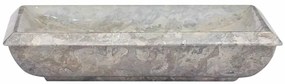 Lavatório 50x35x10 cm mármore cinzento