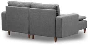 Sofá de Canto Lungo – Cinzento Escuro – 180 cm