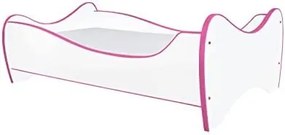 CAMA INFANTIL CRIANÇAS  OFERTA COLCHÃO ESPUMA 140 x 70 - MIDI COLOR – ROSA