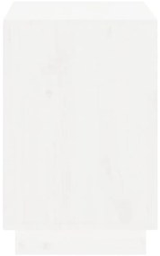 Sapateira 110x34x52 cm madeira de pinho maciça branco