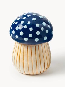 Pote em dolomite pintada à mão Magic Mushroom