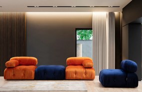 **** Tuffet Bubble – Azul – 95x95x45 cm

**