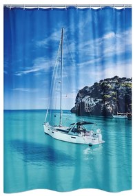 RIDDER Cortina de duche Sailboat 180x200 cm