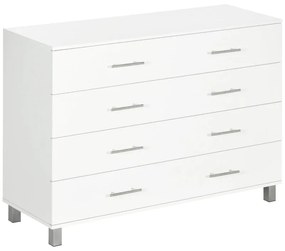 Cómoda Turin com 4 Gavetas - Design Moderno