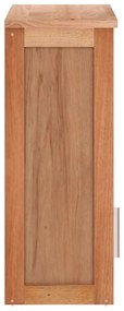 Armário de casa de banho de parede 42x23x60 cm nogueira maciça