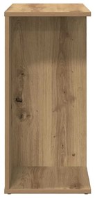 Mesa de cabeceira em carvalho artesanal 46,5x29x61 cm