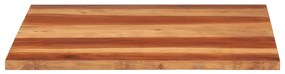 Tampo de mesa madeira de acácia maciça 25-27 mm 70x70 cm