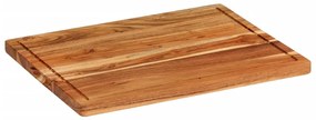 vidaXL Tábua de cortar 50x38x2,5 cm madeira de acácia maciça
