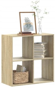 Estante 68,5x32x68,5 cm derivados de madeira carvalho sonoma