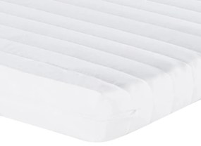 Colchões de espuma 2 pcs 100x200cm 7 zonas dureza 20 ILD branco