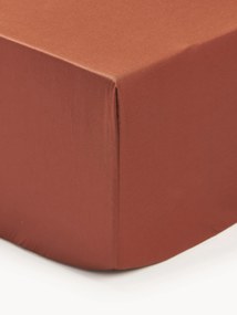 Lençol em cetim de algodão com elástico boxspring Premium