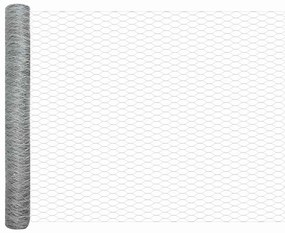 Cerca Hexagonal vidaXL 1x100 m Aço Galvanizado