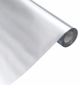 Autocolantes para móveis 90x500 cm PET prateado