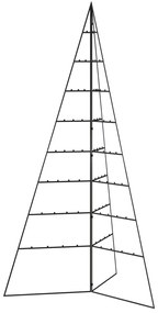 Árvore de Natal Piramide para Decoração em Metal - 180 cm