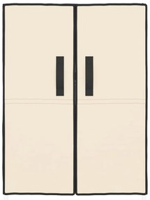 Sapateira 60x28x90 cm tecido Creme
