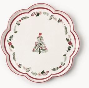 Travessa de Natal em porcelana Eve