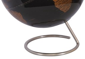 Globo decorativo 29 cm preto e cobre com magnéticos CARTIER Beliani