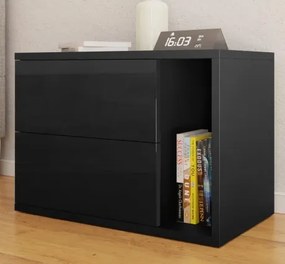 Mesa de cabeceira Bece - Preto