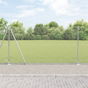 Cerca Hexagonal vidaXL 1.2x50 m Aço Galvanizado