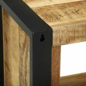 Cubo de Parede 55x35x40 cm em Madeira Sólida de Mangueira