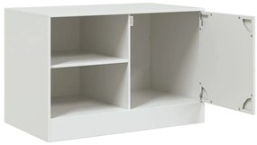 Móvel de TV 67x39x44 cm aço branco