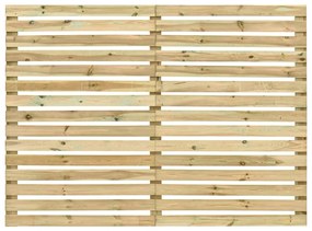 Painel cerca p/ jardim 180x180 cm pinho impregnado