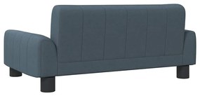 Cama para cães 70x45x30 cm tecido cinzento-escuro