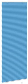 Azul Plissada Cega 70x200 cm Largura Tecido 69,4 cm Poliéster