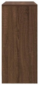 Aparador c/ gavetas e portas 70,5x34x74,5 cm carvalho castanho