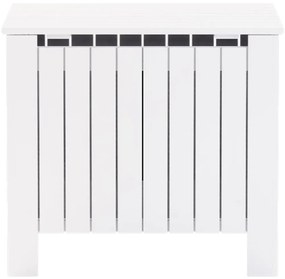 Caixa de arrumação c/ tampa RANA 60x49x54cm pinho maciço branco