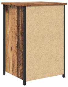 Mesa de Madeira Velha Madeira Velha MDF, Madeira de Partícula, Metal