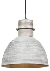LED Candeeiro de suspensão inteligente cinzento 30 cm com lâmpada A60 Wi-Fi incluída - Dory Moderno